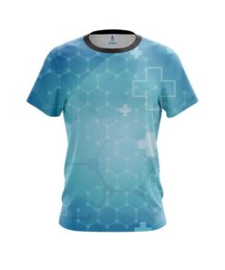 Plain Medical Molecules CoolWick Bowling Jersey