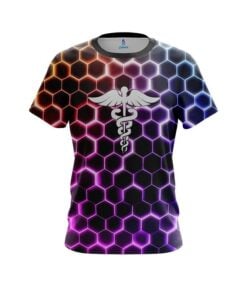 Plain Medical Snake Hex CoolWick Bowling Jersey