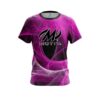 Motiv Energy Swirls Pink CoolWick Bowling Jersey