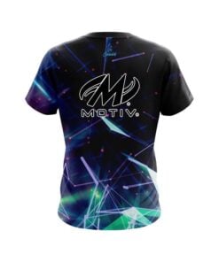 Alternative view of Motiv Gleaming Shapes CoolWick Bowling Jersey