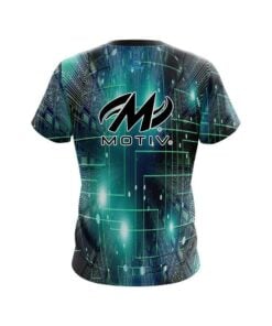 Alternative view of Motiv Motherboard Aqua CoolWick Bowling Jersey