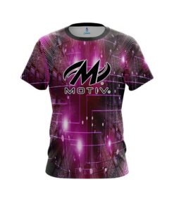 Motiv Motherboard Pink CoolWick Bowling Jersey
