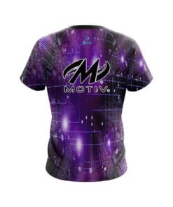 Alternative view of Motiv Motherboard Purple CoolWick Bowling Jersey