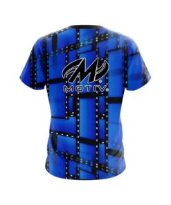 Alternative view of Motiv Movie Reel Blue CoolWick Bowling Jersey