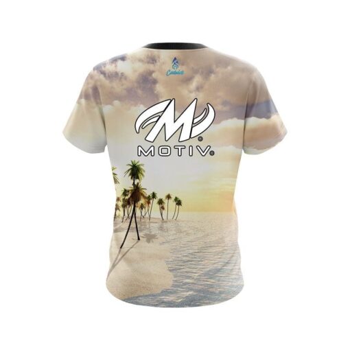 Motiv Summer Island CoolWick Bowling Jersey - Image 2
