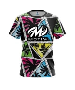 Motiv Summer Palms CoolWick Bowling Jersey