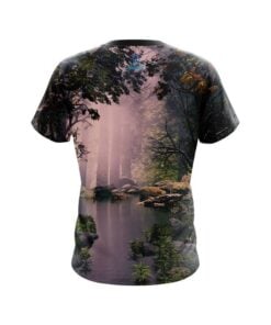 Alternative view of Plain Mystical Forest CoolWick Bowling Jersey