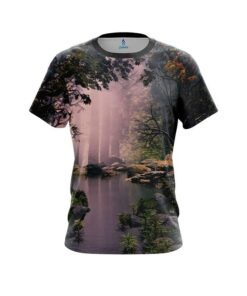 Plain Mystical Forest CoolWick Bowling Jersey