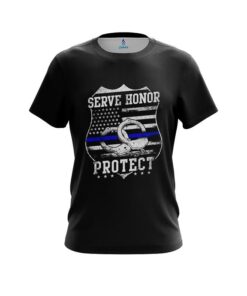 Plain Police Protect CoolWick Bowling Jersey