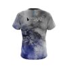 Pyramid Blue And Grey Canvas CoolWick Bowling Jersey - Image 2
