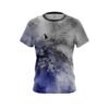 Pyramid Blue And Grey Canvas CoolWick Bowling Jersey