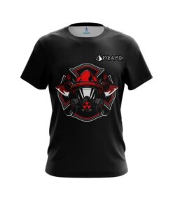 Pyramid Firefighter Gas Mask CoolWick Bowling Jersey