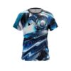 Pyramid Futuristic Plasma Waves CoolWick Bowling Jersey