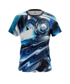 Pyramid Futuristic Plasma Waves CoolWick Bowling Jersey