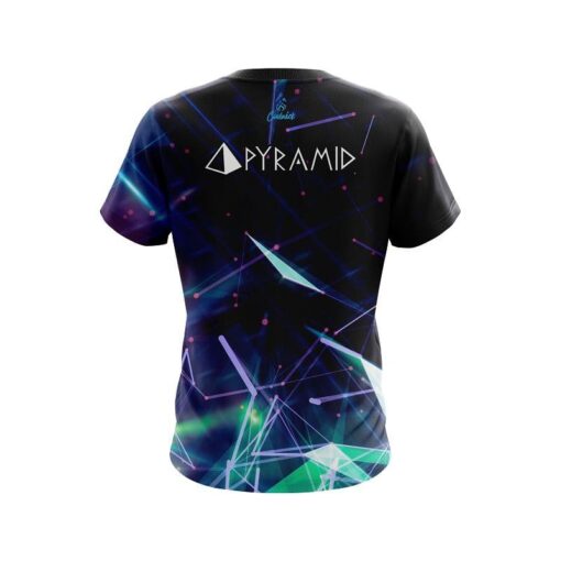 Pyramid Gleaming Shapes CoolWick Bowling Jersey - Image 2