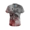 Pyramid Red And Grey Canvas CoolWick Bowling Jersey - Image 2