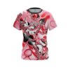 Pyramid Red And White Liquid Canvas CoolWick Bowling Jersey