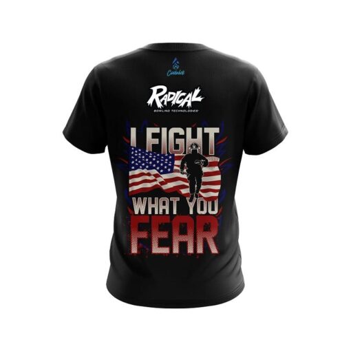 Radical Brave Fire Fighter CoolWick Bowling Jersey - Image 2