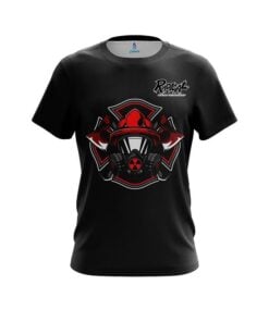 Radical Firefighter Gas Mask CoolWick Bowling Jersey