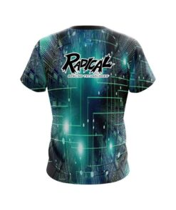 Alternative view of Radical Motherboard Aqua CoolWick Bowling Jersey