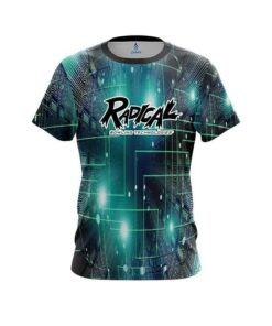 Radical Motherboard Aqua CoolWick Bowling Jersey