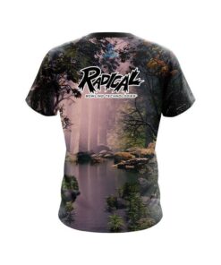 Alternative view of Radical Mystical Forest CoolWick Bowling Jersey