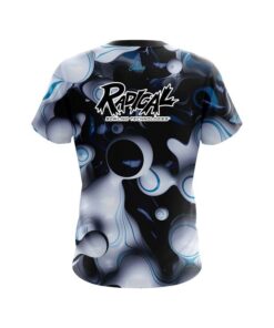 Alternative view of Radical Paint Swirl Blob CoolWick Bowling Jersey