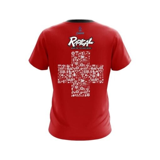 Radical Rescue Red Cross CoolWick Bowling Jersey - Image 2