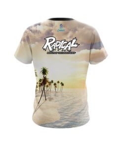 Alternative view of Radical Summer Island CoolWick Bowling Jersey