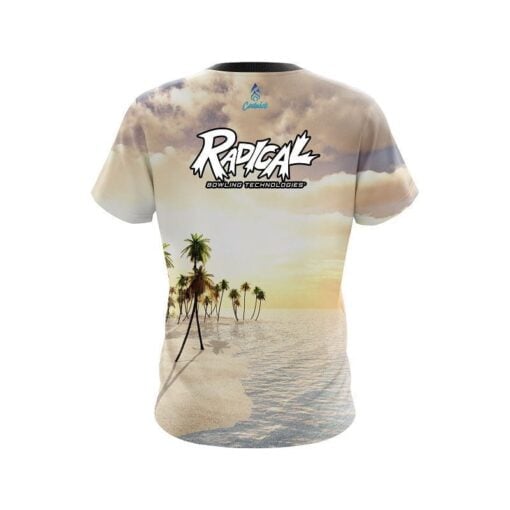 Radical Summer Island CoolWick Bowling Jersey - Image 2