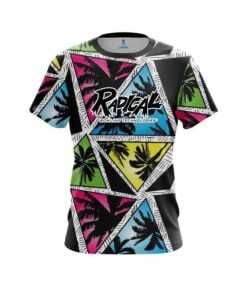 Radical Summer Palms CoolWick Bowling Jersey