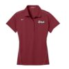 Radical Team Red Nike Ladies Coolwick Dri-Fit Sport Swoosh Pique Polo