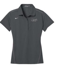 Radical Flint Grey Nike Ladies Coolwick Dri-Fit Sport Swoosh Pique Polo