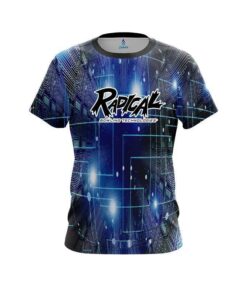 Radical Motherboard Blue CoolWick Bowling Jersey