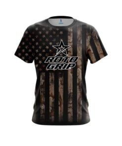 Roto Grip Desert Camo Flag CoolWick Bowling Jersey