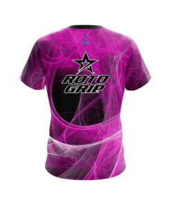Alternative view of Roto Grip Energy Swirls Pink CoolWick Bowling Jersey