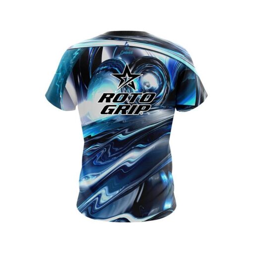 Roto Grip Futuristic Plasma Waves CoolWick Bowling Jersey - Image 2