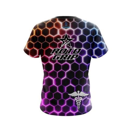 Roto Grip Medical Snake Hex CoolWick Bowling Jersey - Image 2