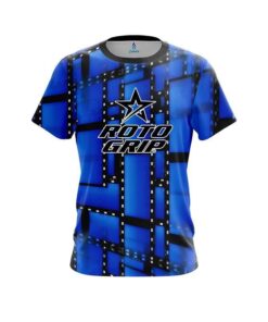 Roto Grip Movie Reel Blue CoolWick Bowling Jersey