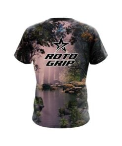 Alternative view of Roto Grip Mystical Forest CoolWick Bowling Jersey