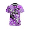 Roto Grip Purple And White Liquid Canvas CoolWick Bowling Jersey