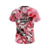 Roto Grip Red And White Liquid Canvas CoolWick Bowling Jersey - Image 2