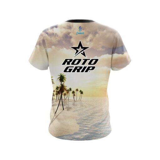 Roto Grip Summer Island CoolWick Bowling Jersey - Image 2