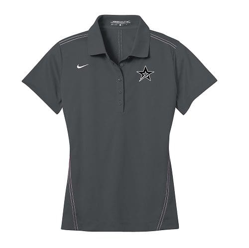 Roto Grip Flint Grey Nike Ladies Coolwick Dri-Fit Sport Swoosh Pique Polo