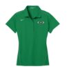 Storm Lucky Green Nike Ladies Coolwick Dri-Fit Sport Swoosh Pique Polo