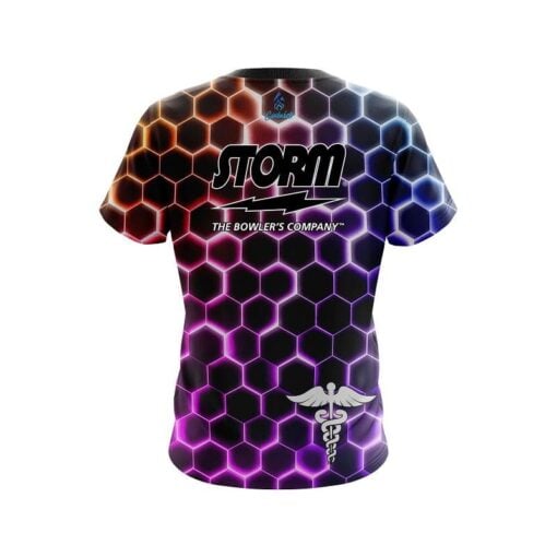 Storm Medical Snake Hex CoolWick Bowling Jersey - Image 2