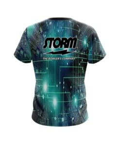 Alternative view of Storm Motherboard Aqua CoolWick Bowling Jersey