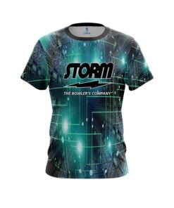Storm Motherboard Aqua CoolWick Bowling Jersey