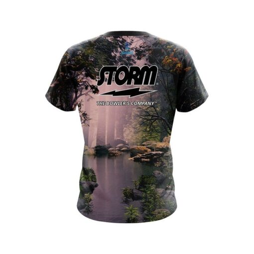 Storm Mystical Forest CoolWick Bowling Jersey - Image 2