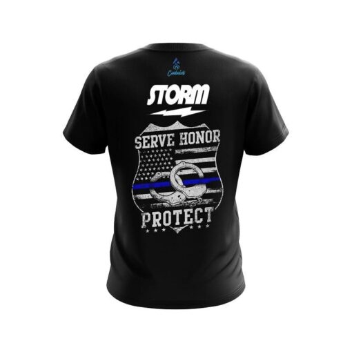 Storm Police Protect CoolWick Bowling Jersey - Image 2